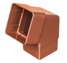 Downpipe Bend 45/112 Square