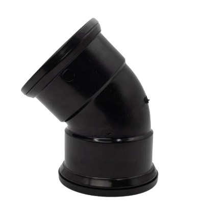 Bend Black 45 Degree 110mm