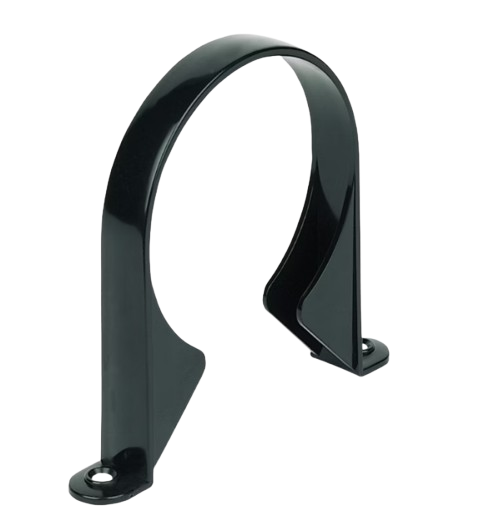 Pipe Clip Black 110mm