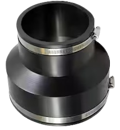 6" to 4" Rubber Reducer