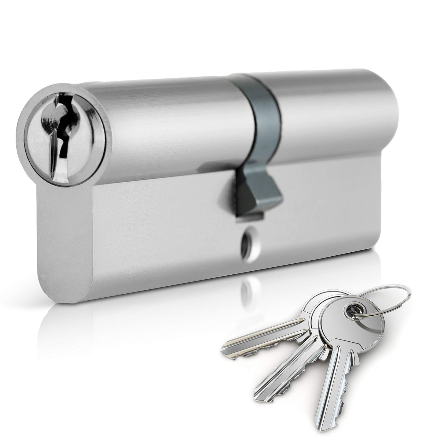 Door Barrel Cylinder Chrome