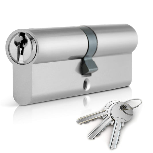 Door Barrel Cylinder Chrome