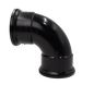 Bend Black 90 Degree 110mm