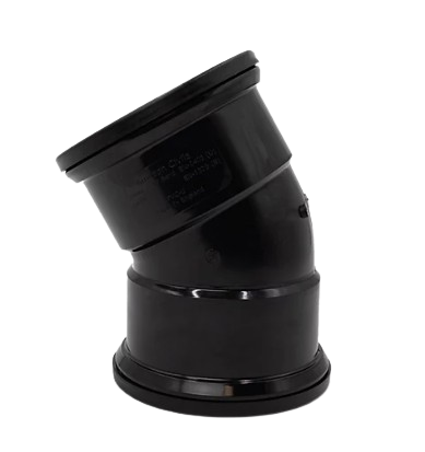Bend Black 30 Degree 110mm