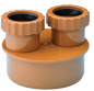 Reducer Plastic 110mm 40mm x 40mm